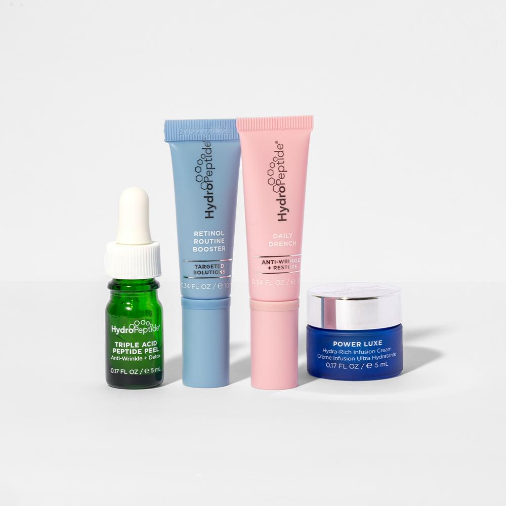 Набір із бестселерами бренду HydroPeptide The Skin Cycle System 360 Treatment Rotation